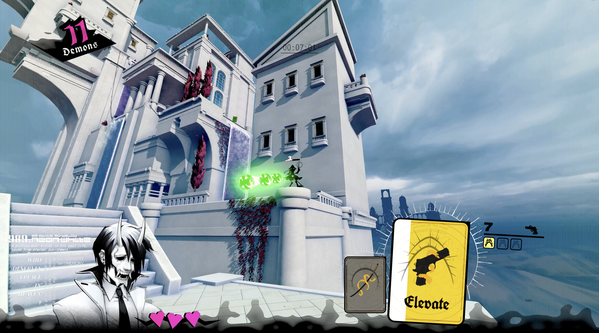 Neon White: Beginner's Guide & Best Tips gameplay screenshot