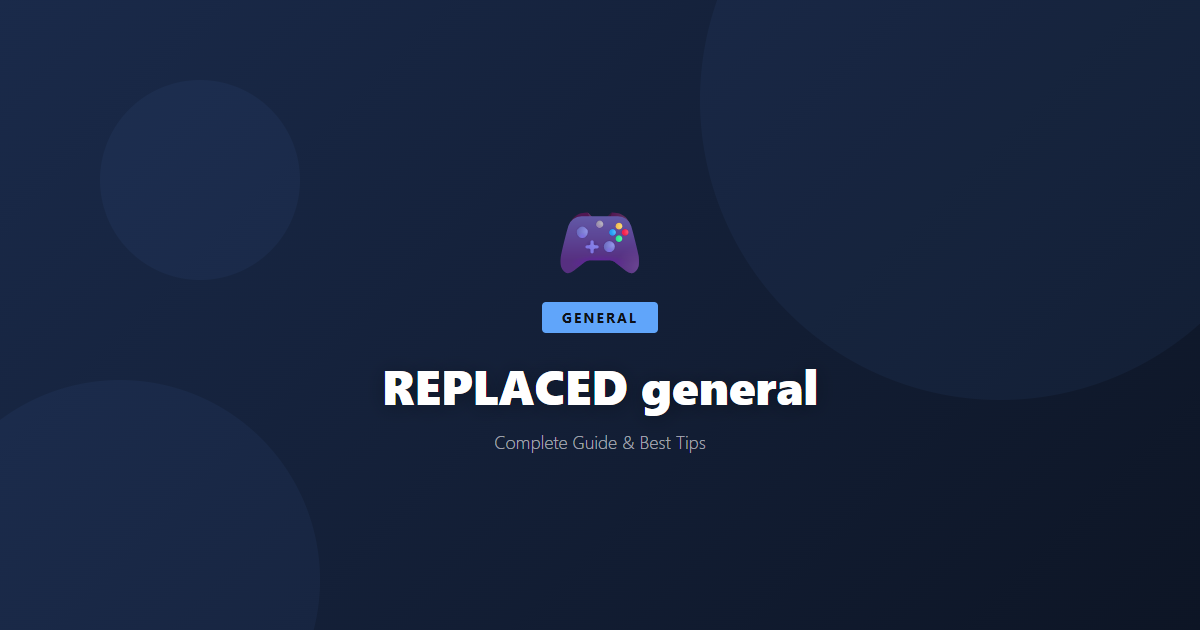REPLACED: Beginner's Guide & Best Tips - Game Guide