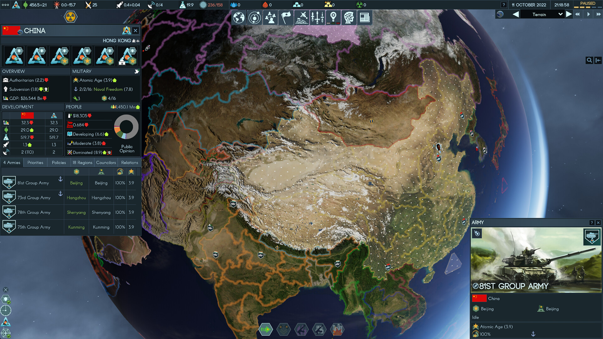 Terra Invicta: Beginner's Guide & Best Tips gameplay screenshot
